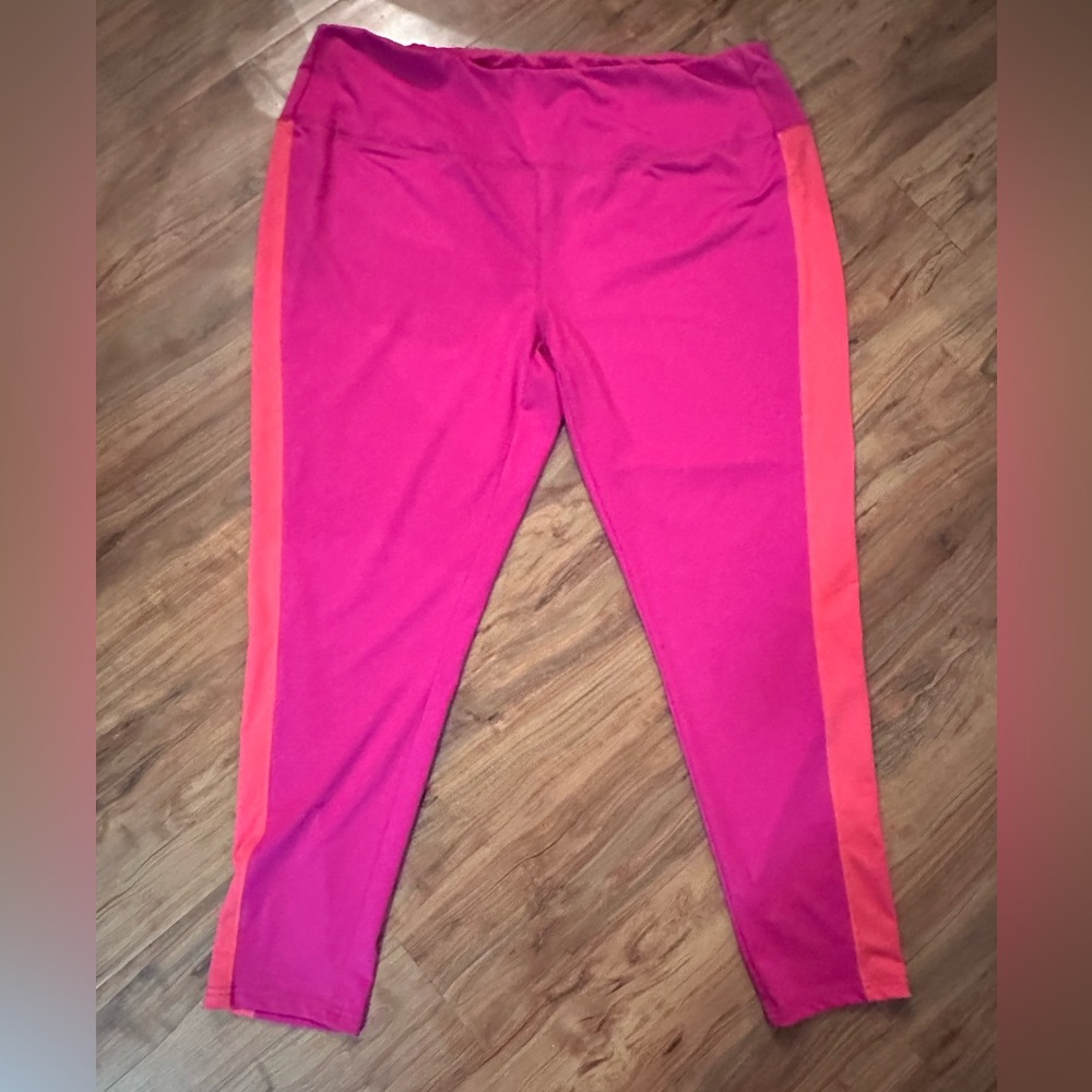 Belle Pink and Orange Yoga Pants